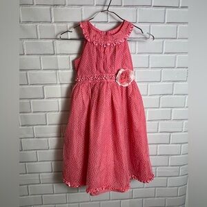 Rare Editions girls  Pink sleeveless Dress/size 6